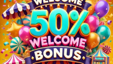 50% Welcome Bonus