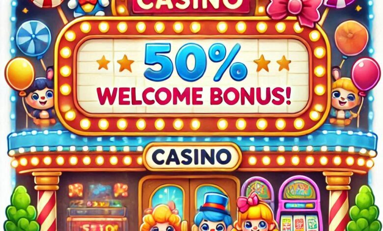 50% Welcome Bonus